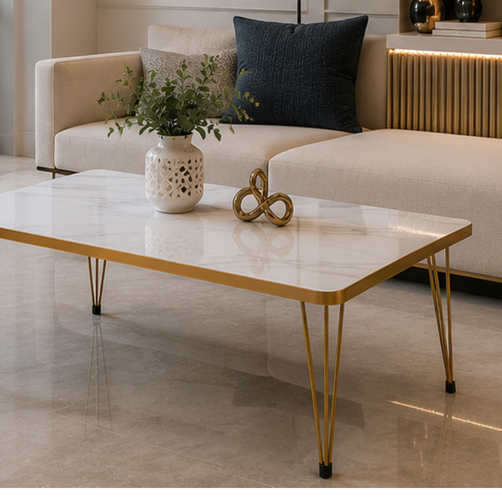 UV High Gloss Center Table | Modern Coffee & Decor Table | Quewish