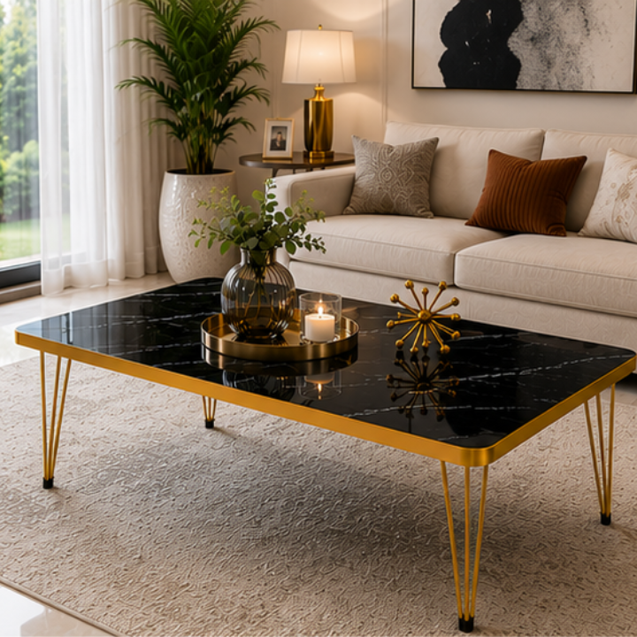 UV High Gloss Center Table | Modern Coffee & Decor Table | Quewish - Quewish.com