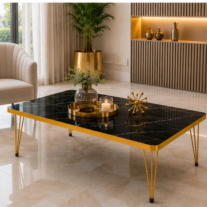 UV High Gloss Center Table | Modern Coffee & Decor Table | Quewish - Quewish.com