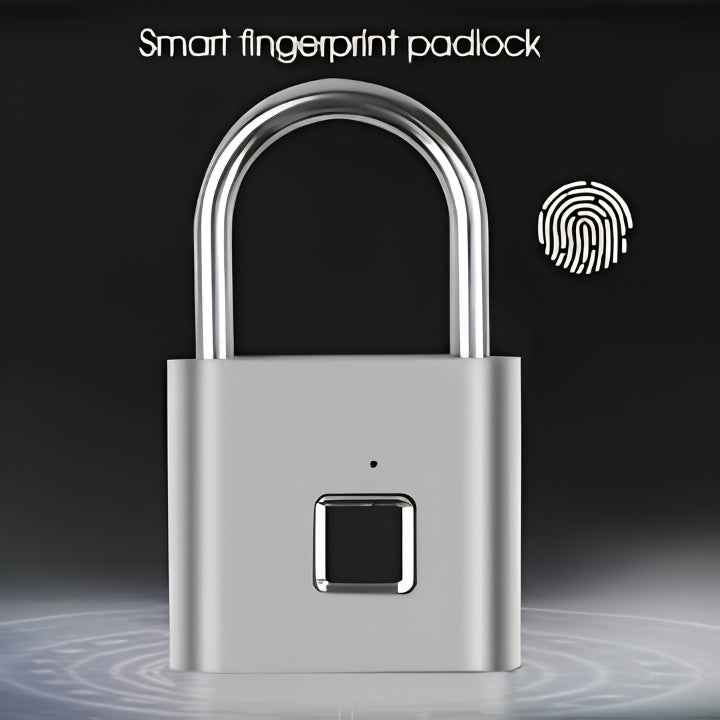 Biometric Fingerprint Security Padlock - Quewish.com