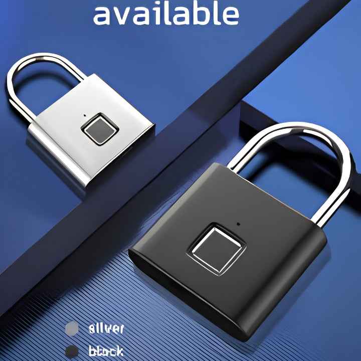 Biometric Fingerprint Security Padlock - Quewish.com