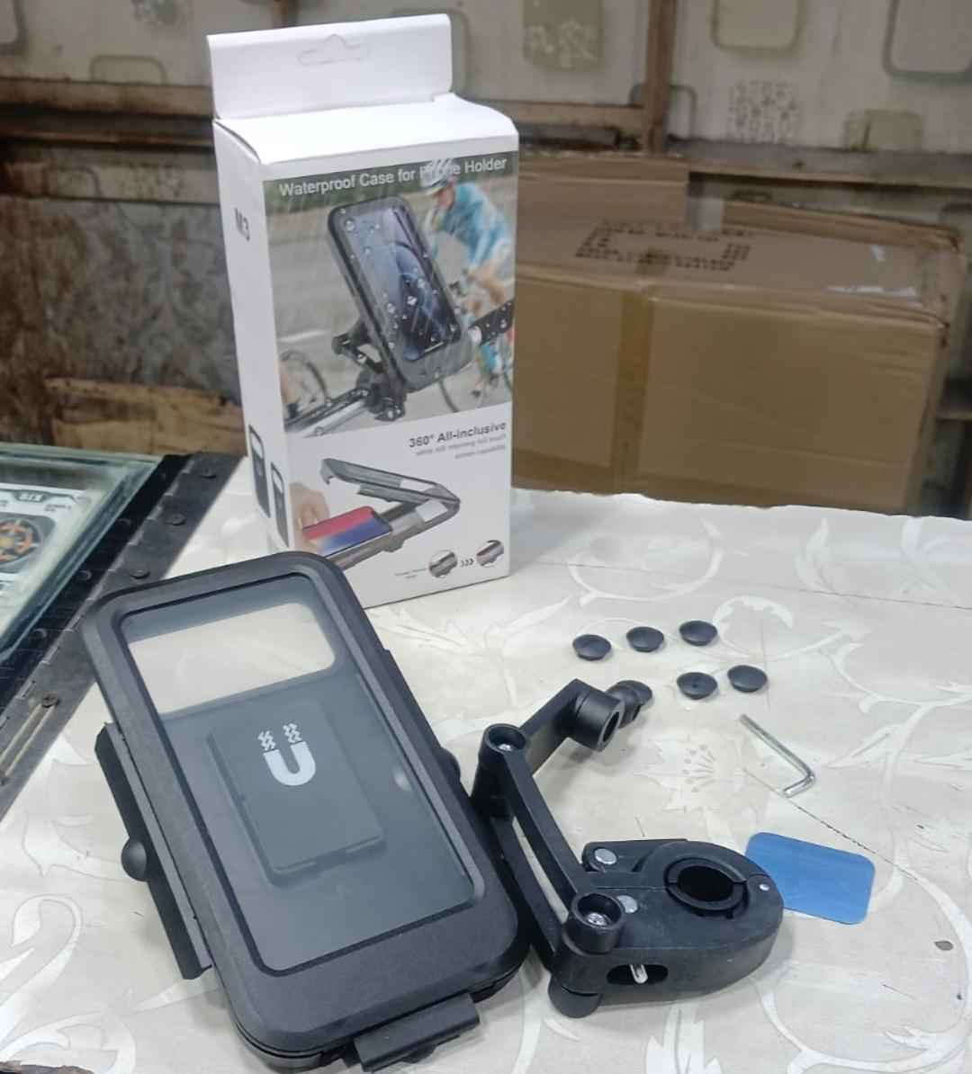 Magnetic Waterproof Bike Phone Holder Mount - Quewish.com