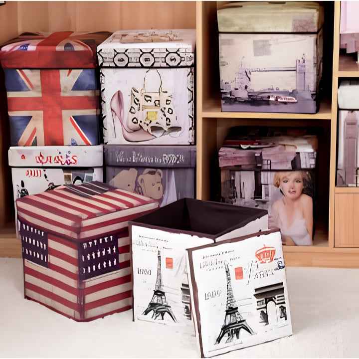 Multi-Purpose Foldable Storage Box