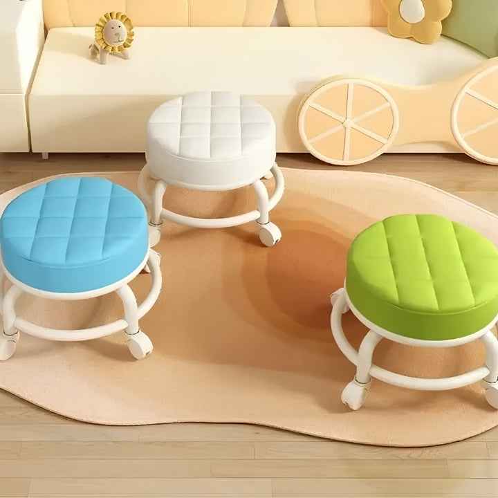 Adjustable Rolling Stool Chair for Home & Office - Quewish.com