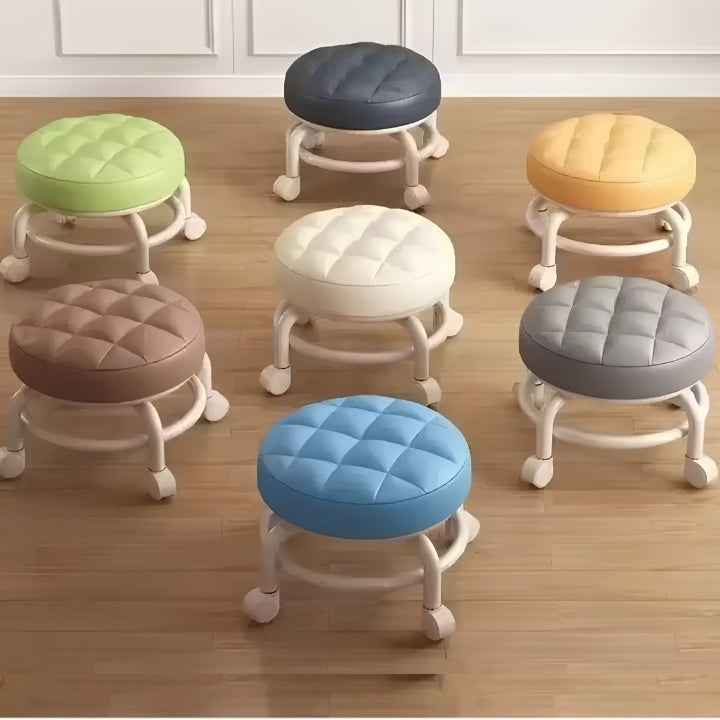 Adjustable Rolling Stool Chair for Home & Office - Quewish.com