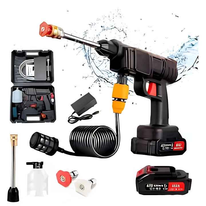 Wireless High Pressure Car Washer Gun - Quewish.com