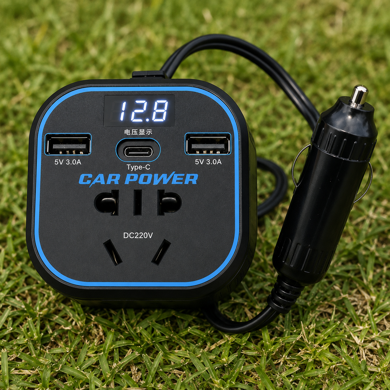 Car Power Inverter – 12V/24V DC to 220V AC - Quewish.com